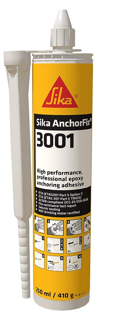 SikaAnchorFix 3001 high-strength anchor