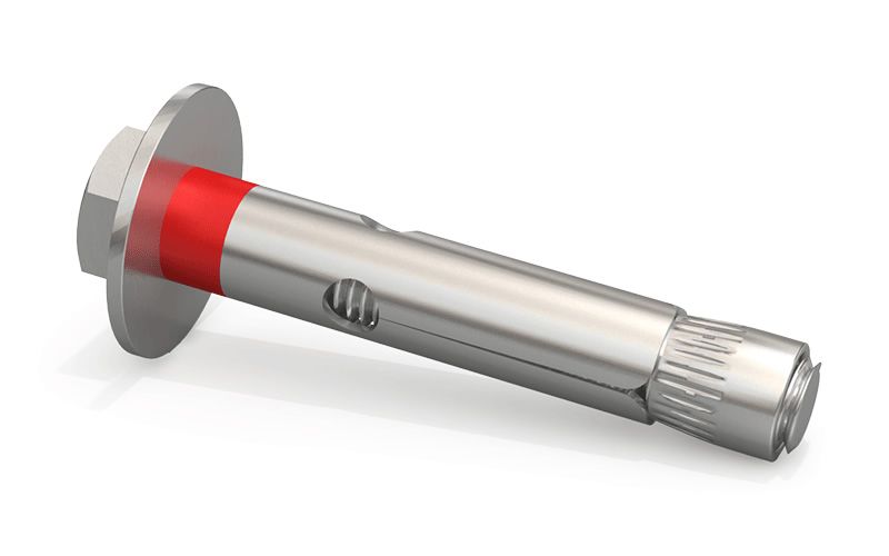 Threaded expansion metal anchors