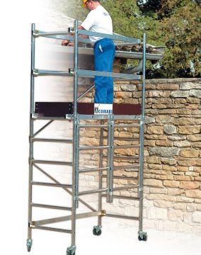 Aluminium scaffold