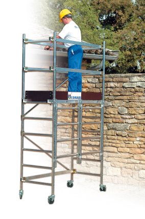 Aluminium scaffold