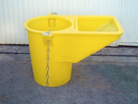 Rubble chutes