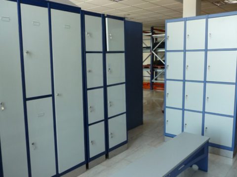 Locker-room benches