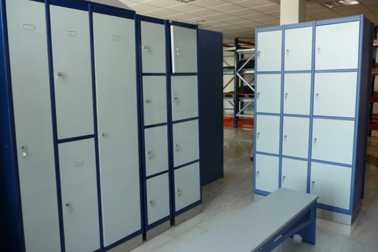 Locker-room benches
