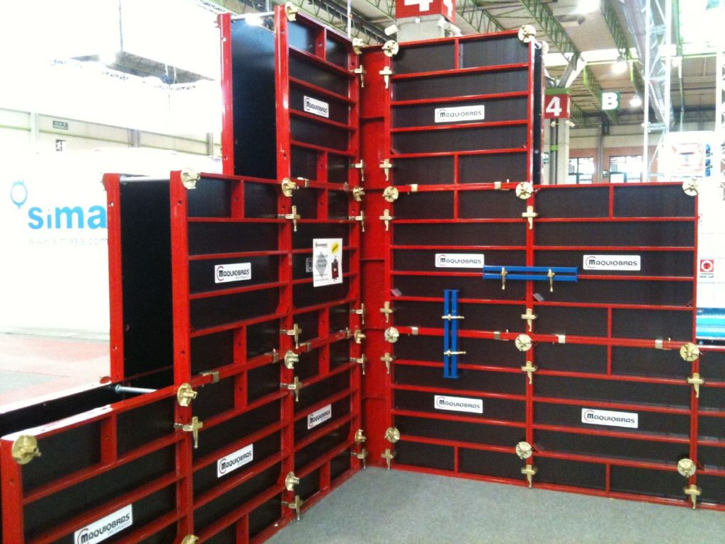 Chapas de muro ligeras manuportables