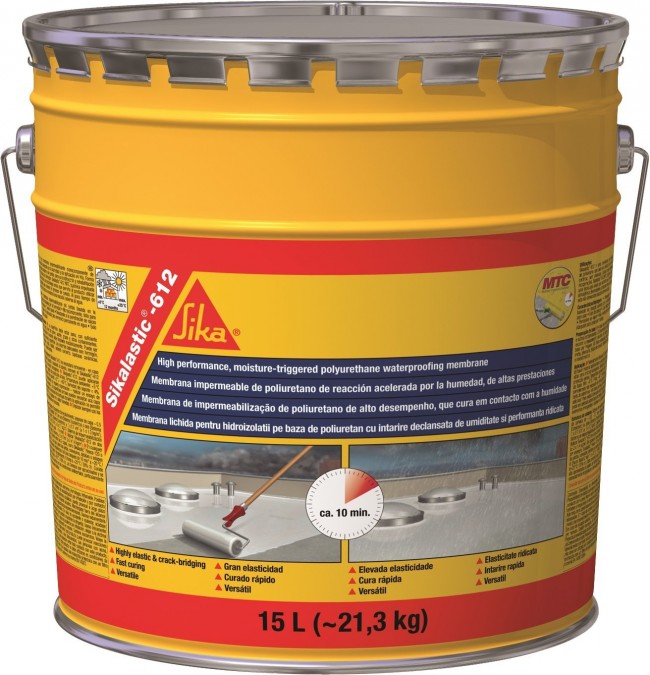 Sikalastic roof coatings