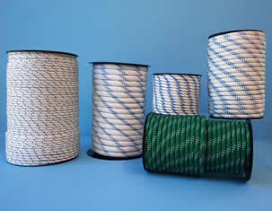 Braided net rope