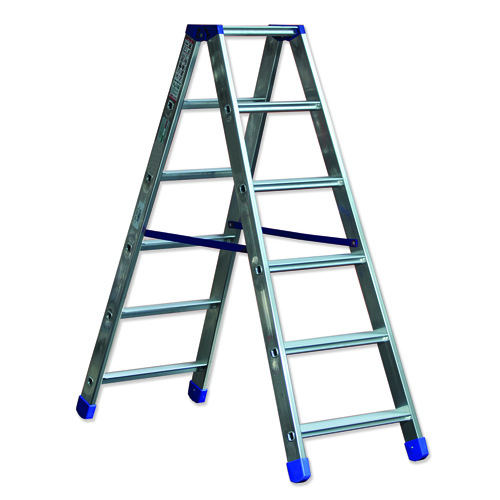 Double-sided step ladder