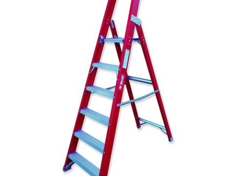 Single-sided step ladder