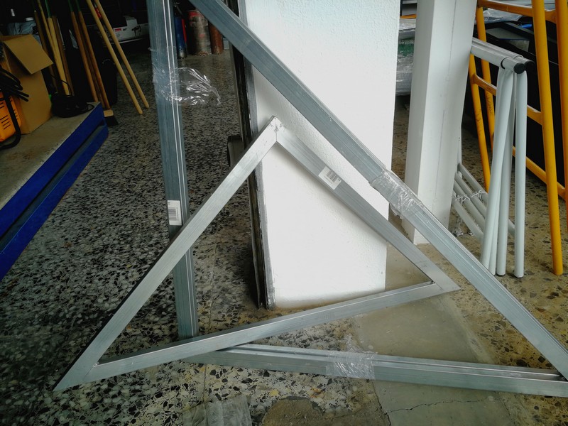 Galvanised brackets