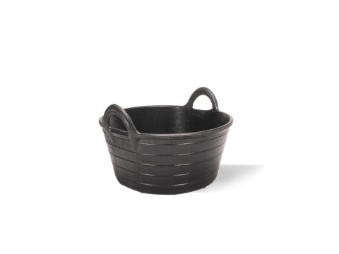Rubber gauging trough