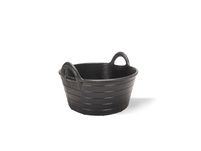 Rubber gauging trough
