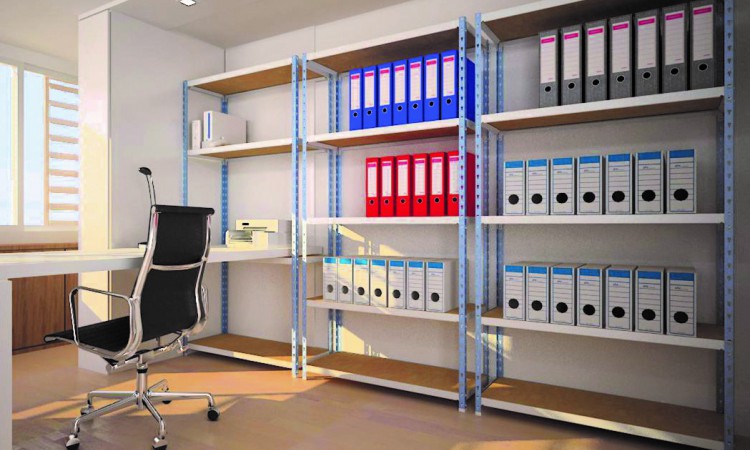 Light-duty shelving
