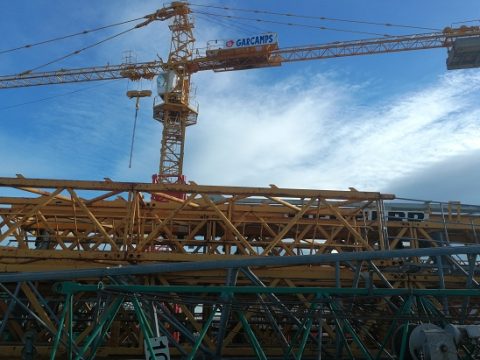 Tower cranes