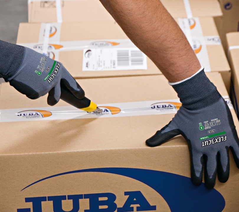 Polyurethane-coated glove