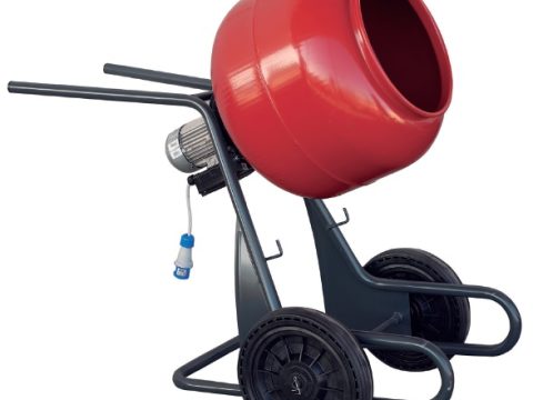 Direct-drive concrete mixers