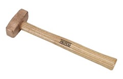 Non-sparking copper mallet