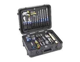 Tool cases with tools