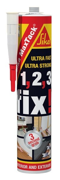 SikaMaxTack Pro80 fast-curing assembly adhesive