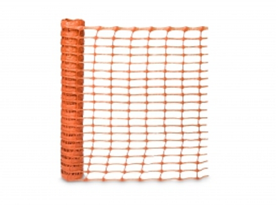 Orange barrier mesh
