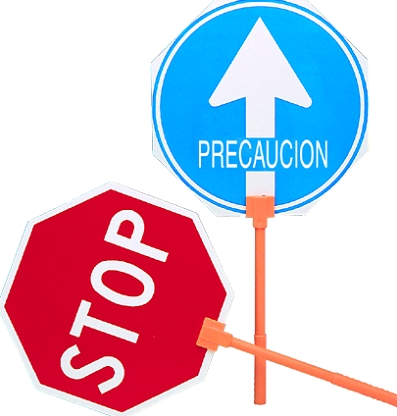 Stop/go paddle