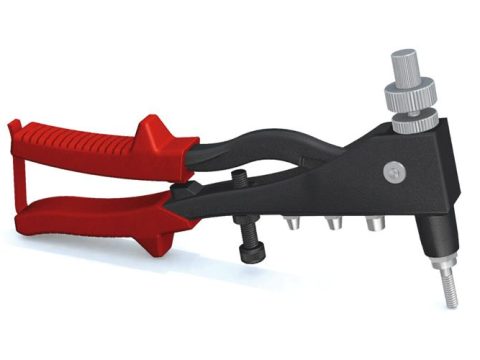 Threaded rivet nut tool