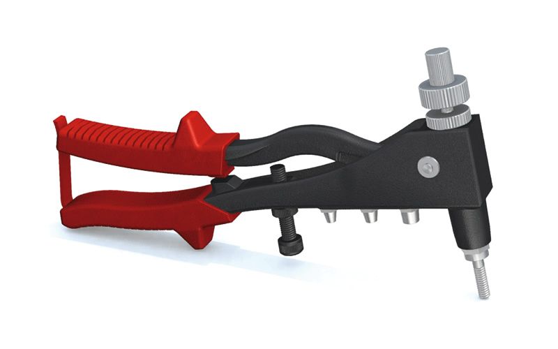 Threaded rivet nut tool
