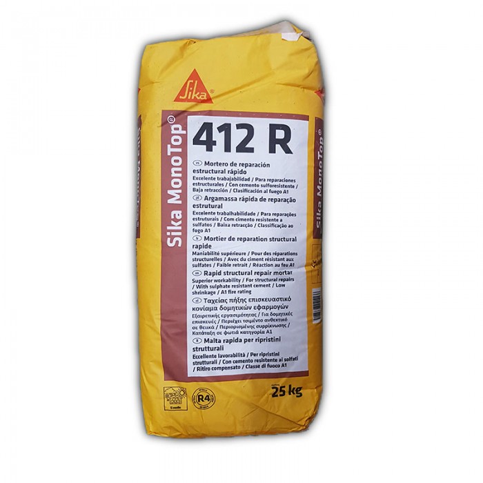Sika MonoTop 412R repair