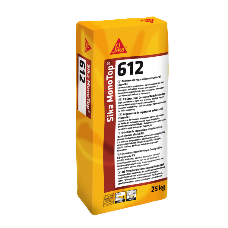 Sika MonoTop 612 repair
